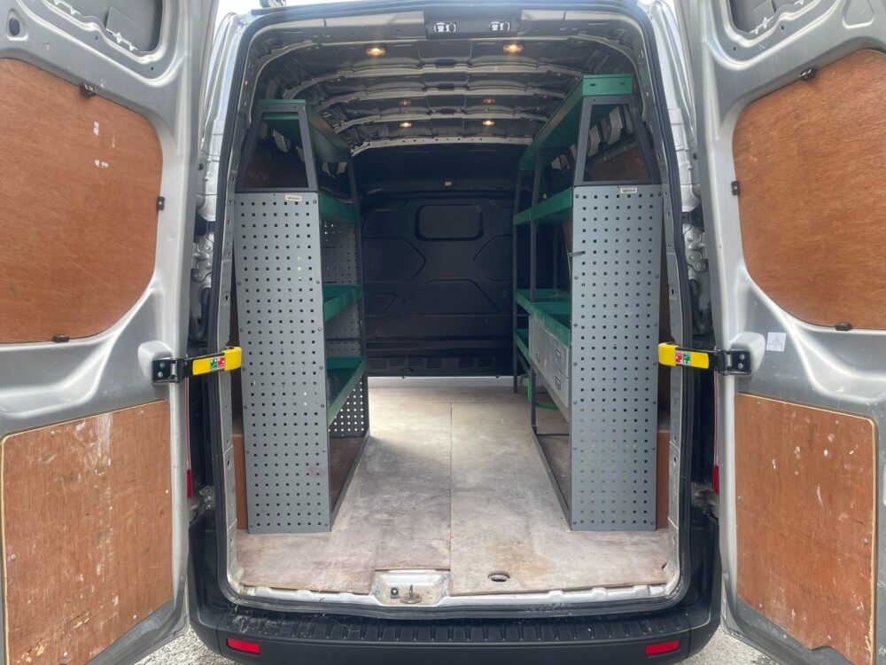 Ply lined load area with racking